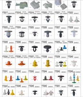 RUISEER Vente en gros de fixations de voiture Clip en plastique en nylon pour pare-chocs Toyota Clip universel Clips de retenue de panneau de garniture de porte