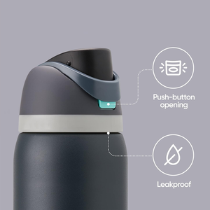 24 Owaal Roestvrijstalen Geïsoleerde Waterfles Op Maat Gemaakte Kolven Met Vacuüm Thermos Stro Bpa-Vrije Sport Reizen Tuimelaars - Product Image 3