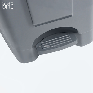 Meilleur prix en plastique Hôtel Mobile Ordures Déchets Recycler Pédale Poubelle Conteneur <span class=keywords><strong>sur</strong></span> Roues - Product Image 5