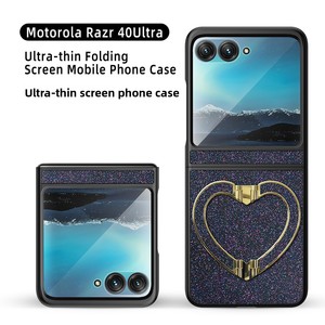 Nueva funda plegable para teléfono con forma de corazón, compatible con moto40/40Ultra - Product Image 4
