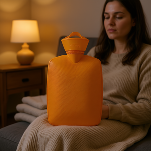 Bouillotte Hugo Frosch Classic Plant 1,8 L en caoutchouc avec poignée pour soulager le froid - Product Image 3