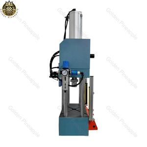 Dẫn đèn Dây giày bóng đèn Mặt nạ kim loại lỗ nhỏ đấm máy 3t da 3t khí nén 2-tay an toàn đẩy nút-Bán buôn - Product Image 6