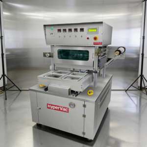 Machine d'emballage sous vide semi-automatique pour plats préparés, emballage hermétique de viande, acier inoxydable 304 - Product Image 2