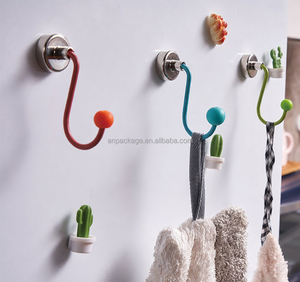 Crochets magnétiques <span class=keywords><strong>pour</strong></span> panneau perforé, supports métalliques en forme de S, lot de 6 pièces de couleurs assorties, aimants puissants <span class=keywords><strong>pour</strong></span> tableaux blancs et réfrigérateurs - Product Image 4