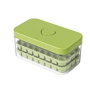 Boîte à glaçons personnalisable en plastique alimentaire, durable, pour la maison, avec couvercle à pression, gadget d'été - Product Image 1