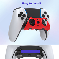 Barre de décoration personnalisable pour contrôleur PS5 DualSense Edge amovible et facile à installer Mise à niveau esthétique pour la configuration des jeux