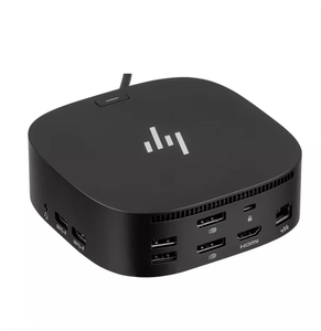 Station d'accueil USB-C HP G5 - Station d'accueil universelle pour ordinateurs portables avec USB-C et <span class=keywords><strong>Thunderbolt</strong></span> - Alimentation 100W - HDMI - Ethernet pour hp - Product Image 1