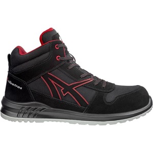 Albatros รองเท้าเซฟตี้ clifton ขนาดกลาง40สีดำ/ สีแดง S3 EN ISO 20345:2011หนังนิ่ม/ผ้าสิ่งทอ - Product Image 2