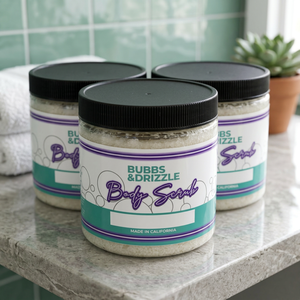 Exfoliante Facial BUBBS DRIZZLE Honey I'm Clean 266ml, Exfoliante Corporal Vegano con Aroma a Leche y Miel de Avena, para Todo Tipo de Piel - Product Image 3