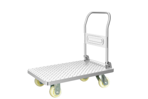 Carrito de hierro, camiones de plataforma con valla, camión de mano plegable, carro de plataforma portátil, carro plegable con alambre de malla - Product Image 3