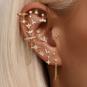 CANNER 925 Star Pendent Daily Wear Non-Piercing <b>Ear</b> <b>Cuff</b> for Women - Product Image 4