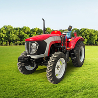 Penjualan terlaris 120 HP traktor pertanian baru dengan 4x4 traktor besar 4 penggerak roda mesin otomatis kualitas tinggi dengan roda