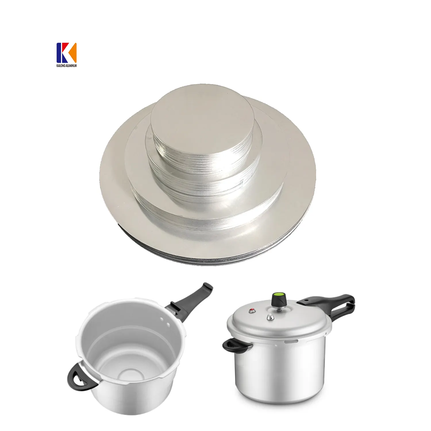 Disco de placa redonda de aluminio para cocina a presión, disco circular de aluminio para Cocina de Inducción ali export, nuevo tipo y precio competitivo