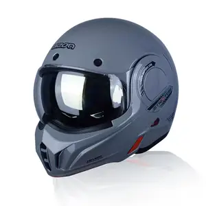 B707 Fabricación de fábrica ECE DOT Moto Cascos Flip Up Helm Casco modular ABS Motocicletas Casco para hombres