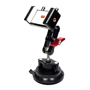 TENGDAFEI Vehicle-mounted Suction Cup Phone Holder For Mobile Phone With Universal Ball Head Arm For Iphone For Car
