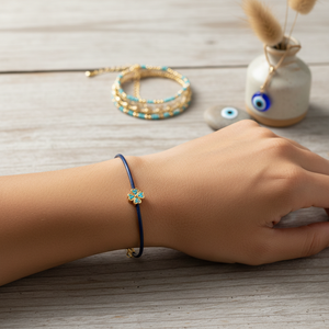 Fashion Charm Evil Eye Perlé pour Bracelet - Product Image 3