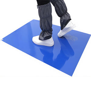 Produk keselamatan sekali pakai sol bengkel bebas debu alas lengket ESD dapat robek alas tanah bebas debu lengket - Product Image 5