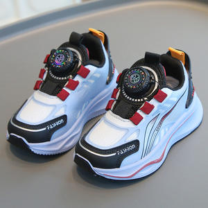 Yeni tasarım çocuk tenis ayakkabıları rahat stilleri nefes çocuk ayakkabı toptan moda spor koşucu erkek ve kız için Sneaker - Product Image 2