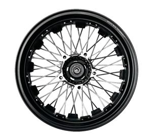 Buje de rueda con radios, adecuado para la modificación del buje de rueda Benda Golden Tiger 300, accesorio para moto, llanta de motocicleta - Product Image 1