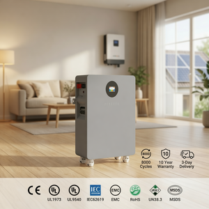 แบตเตอรี่ Lifepo4 20KWH 30KWH 50KWH 512V แบตเตอรี่ Lifepo4 512V 200AH แบตเตอรี่ Lifepo4 512V 314AH แบตเตอรี่แรงดันสูง 48V - Product Image 1