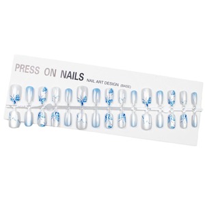 Confezione da 30 Unghie Finte a Pressione Effetto Occhio di Gatto, Tre Pezzi, Galvanizzate, Stile Ins, Vendita all'Ingrosso - Product Image 5