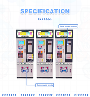Machine de change de monnaie Zormen, distributeur automatique de jetons, machine de divertissement d'arcade, lecteur de paiement par scan, lecteur de billets et de cartes de crédit