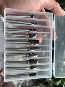 Juego de Fresas Rotatorias de Carburo de Tungsteno de 6mm y 6.35mm para Herramientas de Carpintería, Éxito de Ventas Transfronterizo - Product Image 4