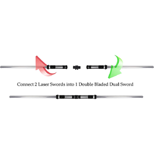Épées lumineuses extensibles bon marché Double <span class=keywords><strong>sabre</strong></span> <span class=keywords><strong>laser</strong></span> <span class=keywords><strong>sabre</strong></span> lumineux étoile clignotante LED colorée pour enfants Cosplay jouet lumineux LED - Product Image 5