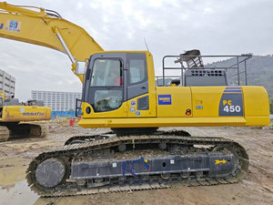 Excavatrice sur chenilles Komatsu PC450 d'occasion de 45 tonnes en excellent état, modèle 2020, moteur à vendre, 1 an de service après-vente - Product Image 3
