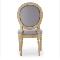 Chaise de salle à manger rembourrée en velours moderne pour bureau à domicile et accent en bois pour réception de mariage Meubles en chêne pour bar à domicile