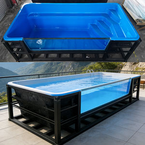 Piscina con estructura todo en uno y sistema de filtración integrado para recreación al aire libre, piscina exterior, piscina sobre el suelo - Product Image 2