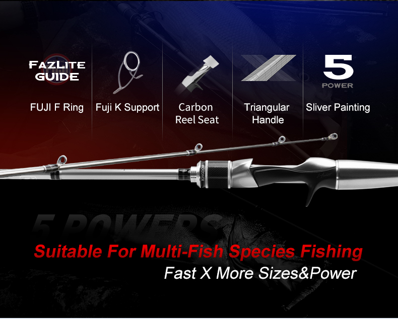 キングダムシルバーニードルフィッシングロッド2021超軽量高速