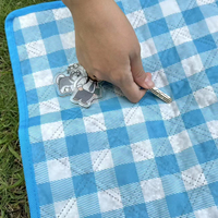 Mini coussin de pique-nique pliable, léger, imperméable, résistant à l'eau, anti-sable, imprimé sur mesure, de haute qualité
