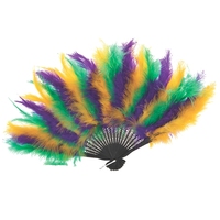 Parada carnaval suprimentos vintage dança avestruz casamento marabou ventilador de pena