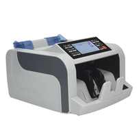Avec grande calculatrice LCD Compteur de billets d'argent Compteur et détecteur de billets de banque