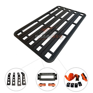 Phụ kiện bên ngoài nhôm thanh ngang phẳng Roof Rack cho TOYOTA LAND CRUISER <span class=keywords><strong>90</strong></span> Series trên mái nhà vận chuyển hàng hóa - Product Image 4