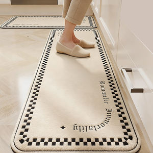 <span class=keywords><strong>Tapis</strong></span> <span class=keywords><strong>de</strong></span> <span class=keywords><strong>cuisine</strong></span> antidérapant et absorbant l'eau en boue <span class=keywords><strong>de</strong></span> diatomée, ensemble <span class=keywords><strong>de</strong></span> 2 pièces imprimé, moderne et personnalisé, lavable pour la maison - Product Image 5