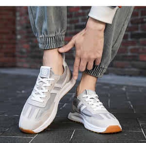 New Breathable Mesh Closed Toe Men's Spring Sports Casual Trendy Versatile Lightweight Durable <b>Waterproof</b> Running <b>Shoes</b> - Product Image 4