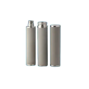 5 Inch Titanium sintered filter cartridge 5 micron steam filtration with nut