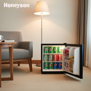 Honeyson 40L <strong>Mini</strong> <strong>Fridge</strong> Portable Hotel Beverage Cooler <strong>for</strong> <strong>Bedroom</strong> Electric Plastic Hot Selling - Product Image 1