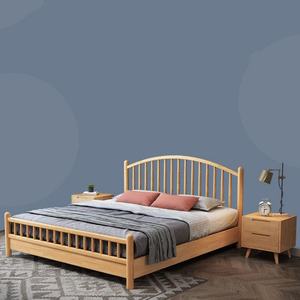 Juego de Muebles de Madera para Dormitorio de Alta Calidad, Cama de Plataforma de Madera Tamaño King - Product Image 4