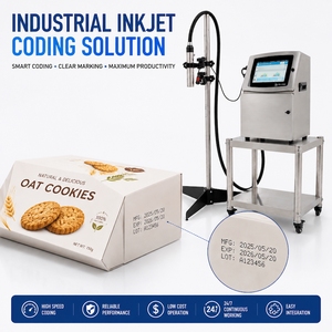 Imprimante jet d'encre pour codes QR, codes <span class=keywords><strong>DM</strong></span>, codes GS1 sur boîtes en carton industrielles, sacs en plastique, et dates de péremption par lots - Product Image 3