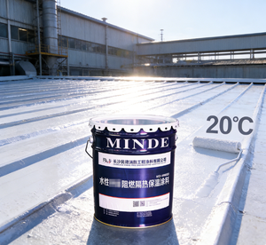 Revêtement d'isolation thermique à base d'eau bloquant efficacement les températures extérieures, adapté aux bâtiments, résistant aux UV - Product Image 3