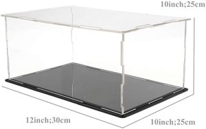 Hộp Trưng Bày Bằng Nhựa Acrylic Trong Suốt, Hộp Sắp Xếp Hình Khối Để Bàn, Tủ Trưng Bày Chống Bụi Cho Mô Hình Hành Động, Đồ Chơi - Product Image 3