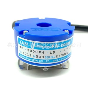 Tamagawa Oih48-2000P4-L6-<b>5V</b> Rotary Encoder Ts5212n500 Made In Japan - Product Image 1