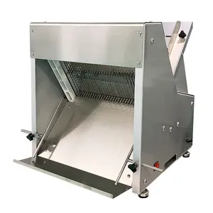 Electric Adjustable Commercial Bakery 250W 48 KG 53 Slices Professional Toast Bread Slicer