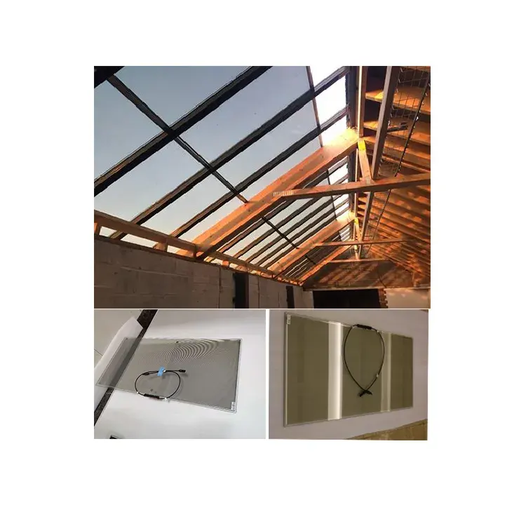친환경 지붕 재료 그린 하우스 옥상 지속 가능한 에너지 통합 BIPV 태양열 지붕 타일