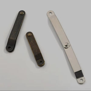 Charnière de porte d'armoire en fer, design industriel moderne, durable, installation facile, chambre à coucher, bureau à domicile - Product Image 1