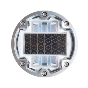 Tachuelas LED Solares de Alta Visibilidad para Carreteras, con Luces Intermitentes Integradas, para Pavimento, para Autopistas - Product Image 5