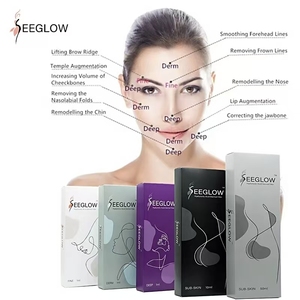 Seeglow 50ml Gel de Comblement Dermique Injectable à l'<span class=keywords><strong>Acide</strong></span> <span class=keywords><strong>Hyaluronique</strong></span> pour Visage, Lèvres, Poitrine, Fesses, Anti-Rides, Anti-Âge, Vente en Gros OEM - Product Image 6